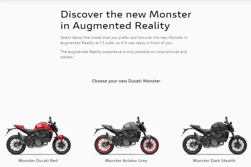 Park a (Ducati) Monster in your garage virtually image