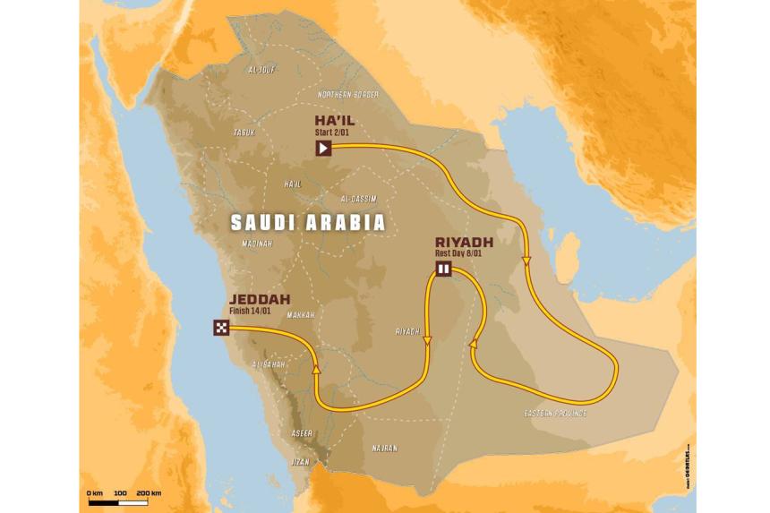 Dakar Rally heading to 
