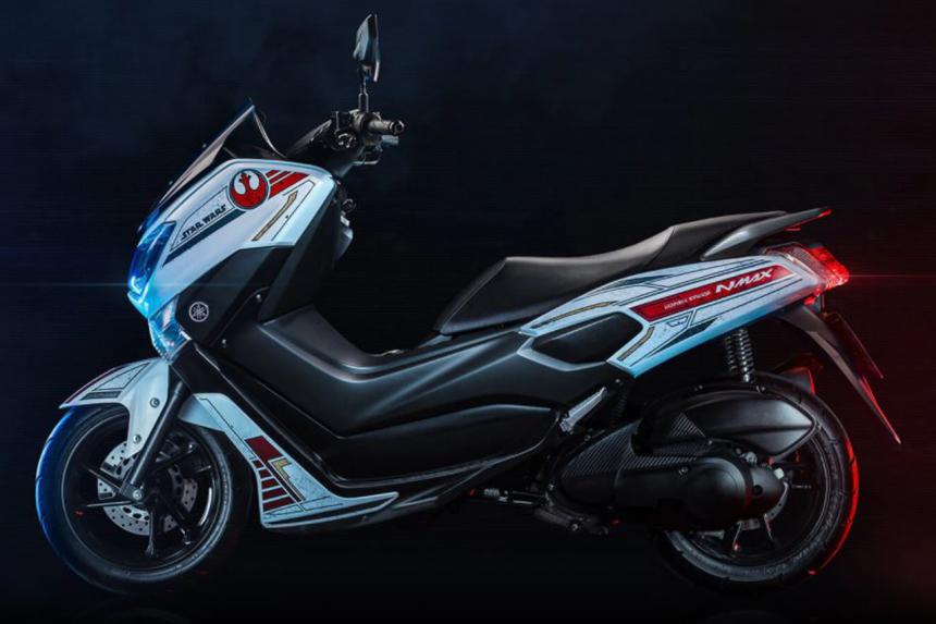 The Force will be with you with these Star Wars Nmax scooters image