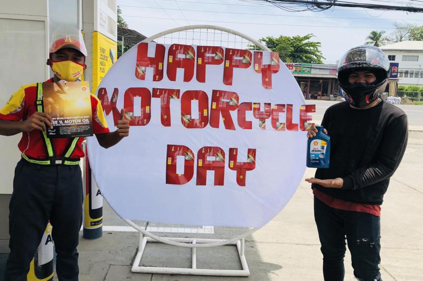 Shell gave riders VIP treatment on World Motorcycle Day image