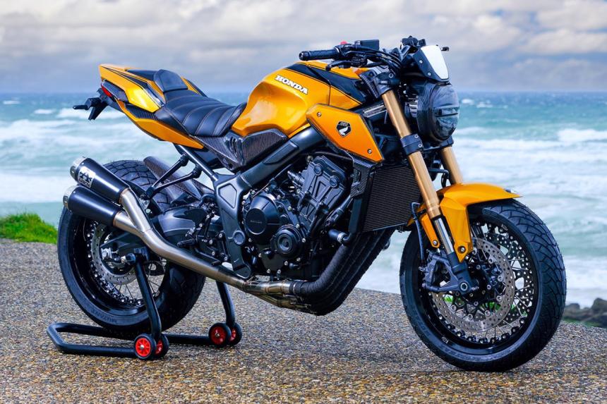 Honda Europe dealers hold CB650R build-off image
