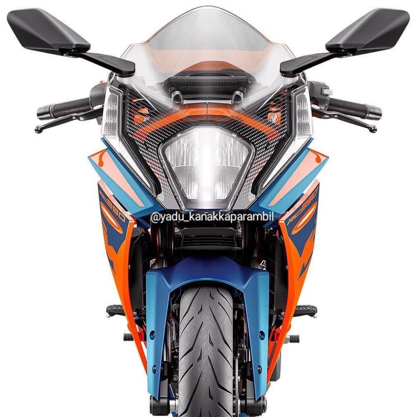 2022 KTM RC 390 accidentally revealed image