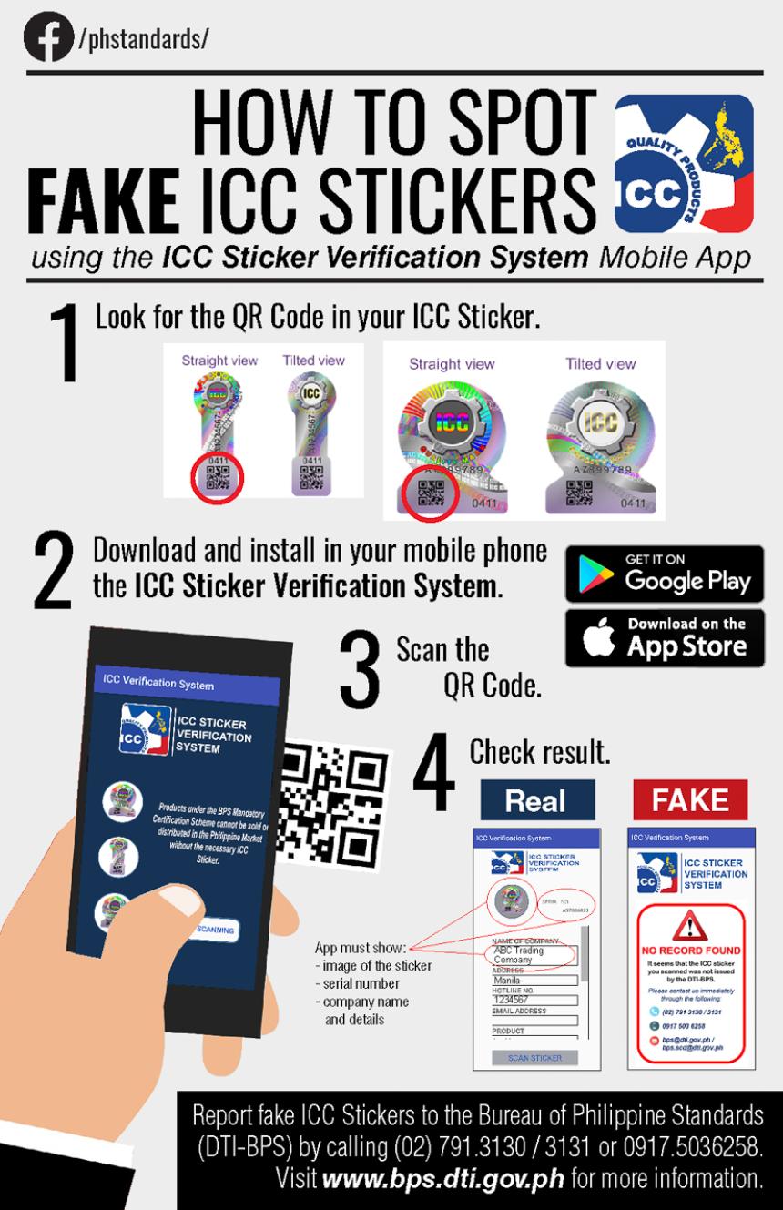 DTI now has mobile app to check fake ICC marks image