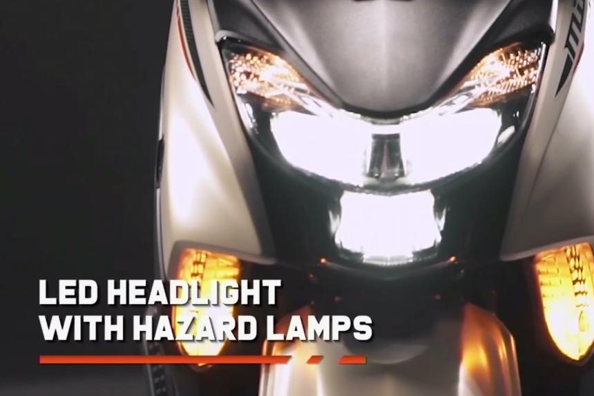 Yamaha’s Mio Gear is a scratch-proof, techie toy image