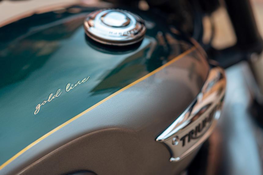 Triumph adds limited Gold Line editions to lineup image