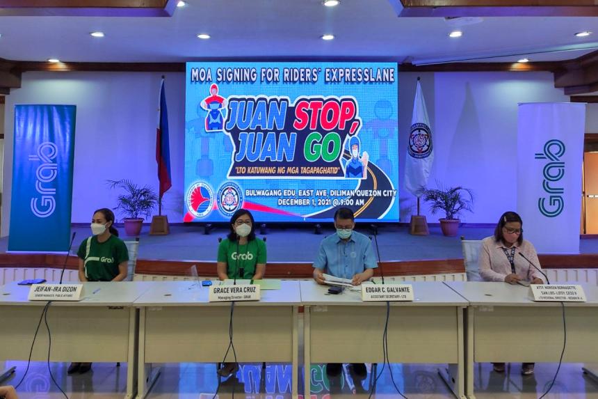 LTO to open express lane for motorcycle delivery riders image