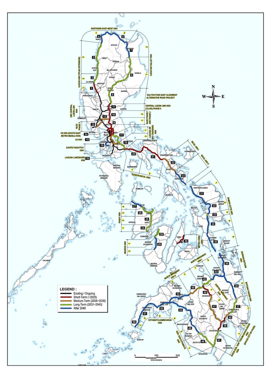 JICA submits master plan to establish and connect 9,000 km of PH roads image