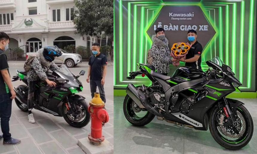 Bank robber caught after spending his stash on a ZX-10R image