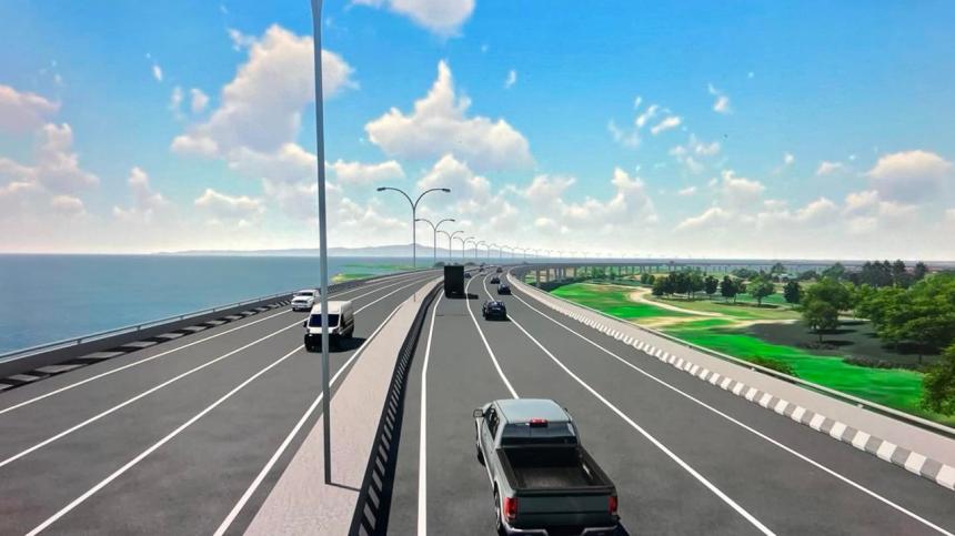 This is what the 37-kilometer Laguna Lake Road would look like This is what the 37-kilometer Laguna Lake Road would look like image