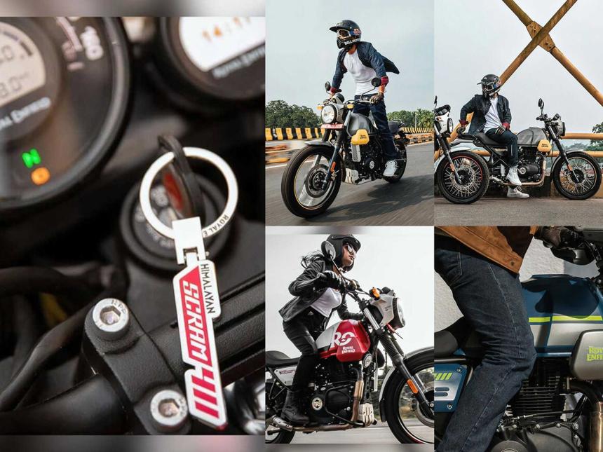 New Royal Enfield Scram 411 breaks cover image