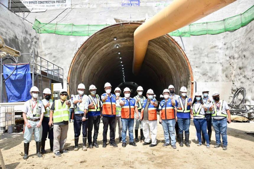 DPWH speeds up construction of 2.3 km Davao Tunnel DPWH speeds up construction of 2.3 km Davao Tunnel image