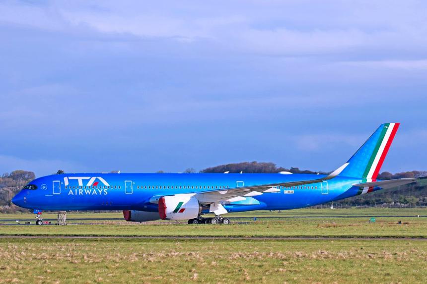 Airline honors VR46 by putting his name on their plane image