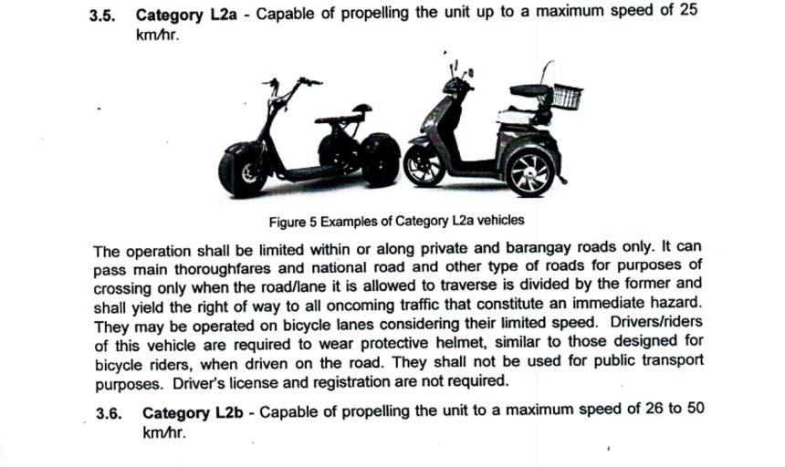 These e-bikes require license and registration image