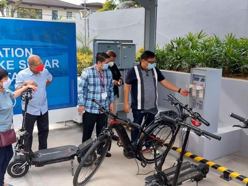 MMDA to offer free e-bike charging station MMDA to offer free e-bike charging station image