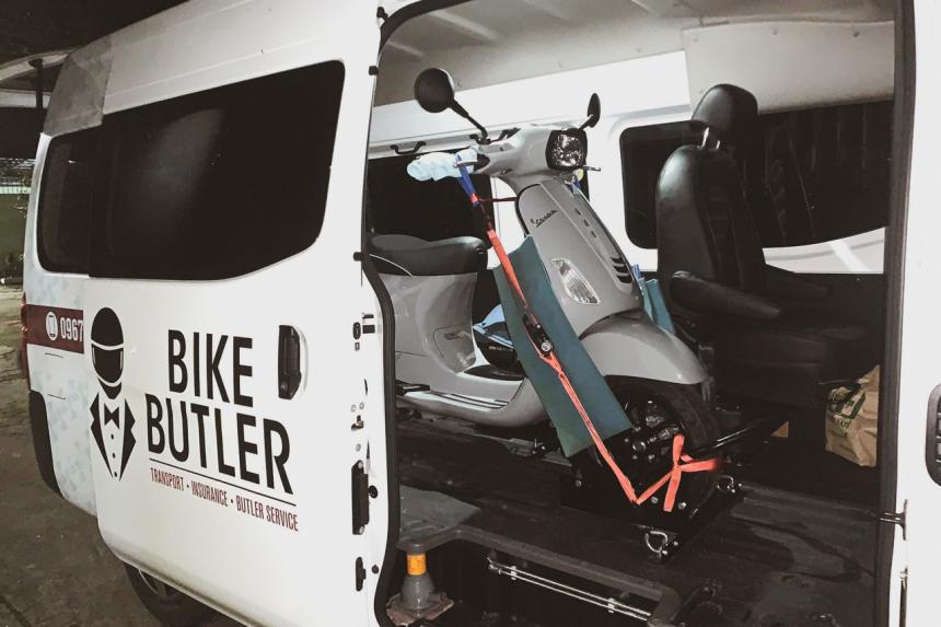 Too drunk to ride? This 'motorcycle taxi' will take you home safely image