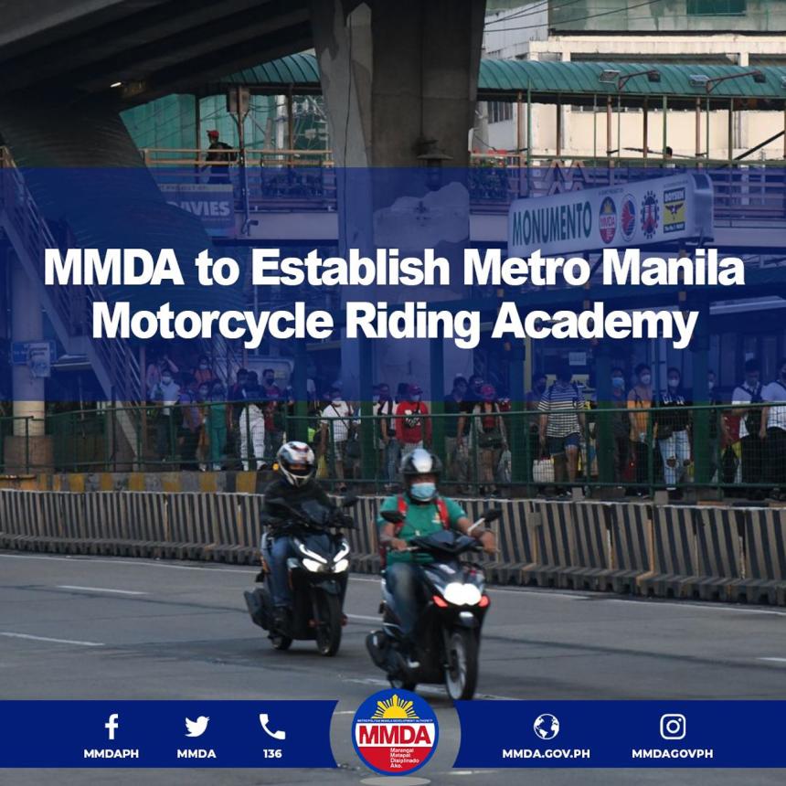 MMDA to set up FREE riding school, operational within Q1 of 2023 image