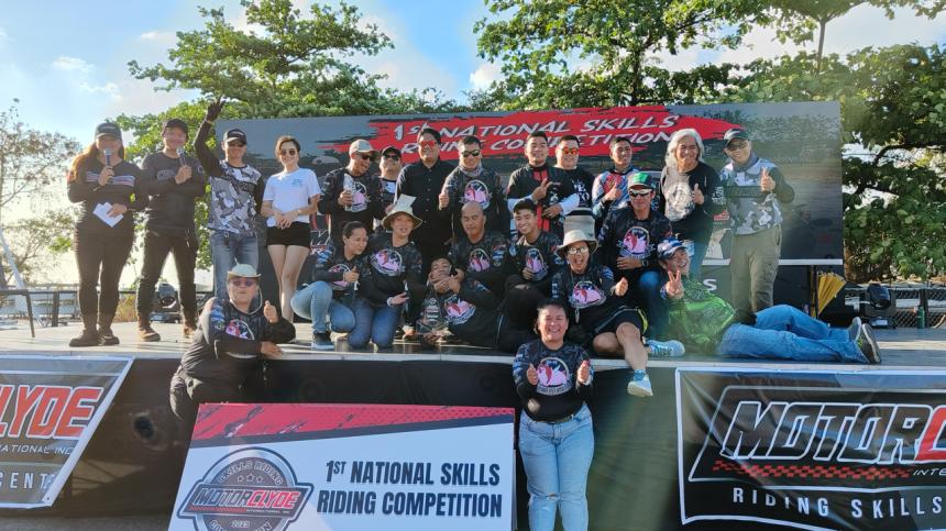 1st ever national skills riding competition held in Manila image