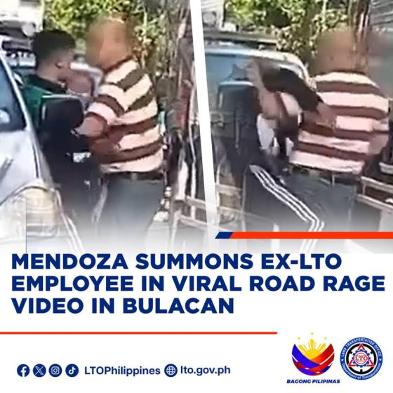 Ex-LTO staff who bullied delivery rider summoned by Mendoza Ex-LTO staff who bullied delivery rider summoned by Mendoza image