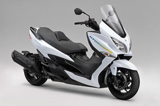 Hydrogen-powered Suzuki scooters soon image