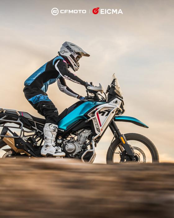 EICMA 2023: CFMOTO 450MT adventure bike EICMA 2023: CFMOTO 450MT adventure bike image