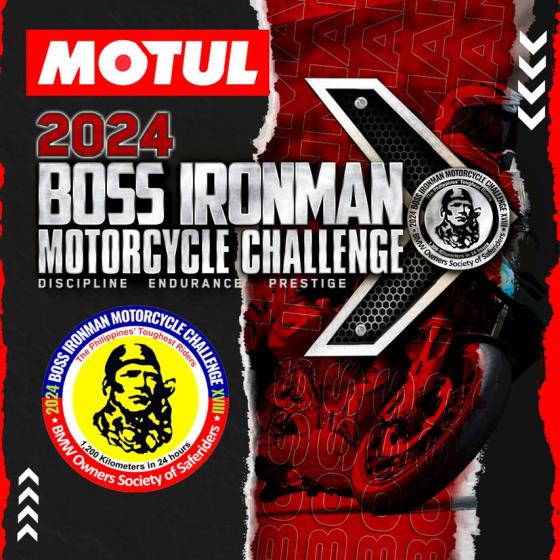 MOTUL is the official lubricant of the 2024 BOSS Ironman Motorcycle Challenge image