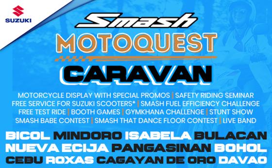 Suzuki kicks off nationwide Smash Motoquest Caravan image