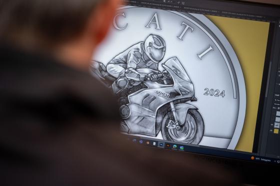 Italy honors Ducati with a 5 Euro coin Italy honors Ducati with a 5 Euro coin image