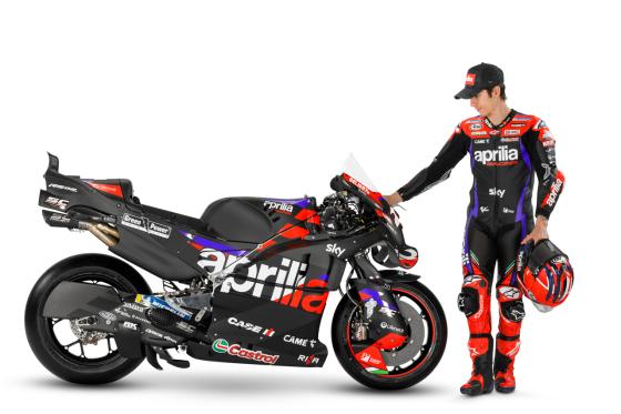 Aprilia presents 2024 MotoGP race bike and team Aprilia presents 2024 MotoGP race bike and team image