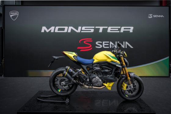 Ducati presents tribute 341-unit-only Monster Senna image