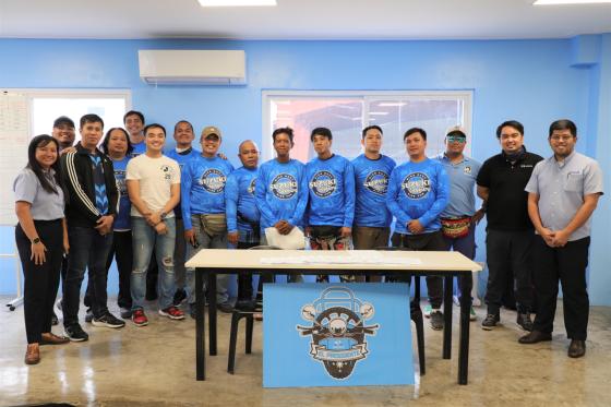 Suzuki lends out its fuel-efficient models to Angkas riders Suzuki lends out its fuel-efficient models to Angkas riders image