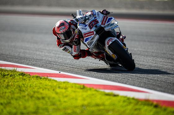 Marc Marquez debuts as Ducati factory rider in pre-season testing image