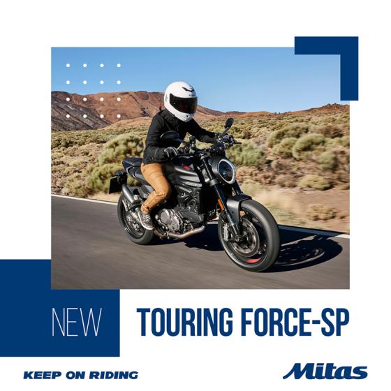 Mitas rolls out all-new Touring Force-SP tires Mitas rolls out all-new Touring Force-SP tires image
