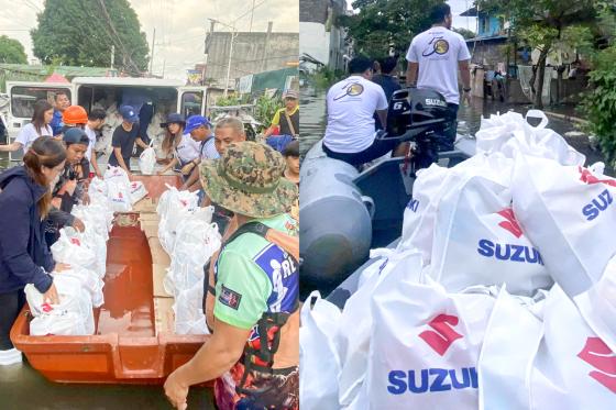 From R150 to marine: Suzuki sends relief to flood victims image