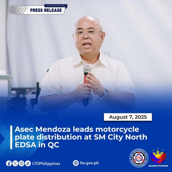 LTO to distribute MC plates at SM North EDSA LTO to distribute MC plates at SM North EDSA image