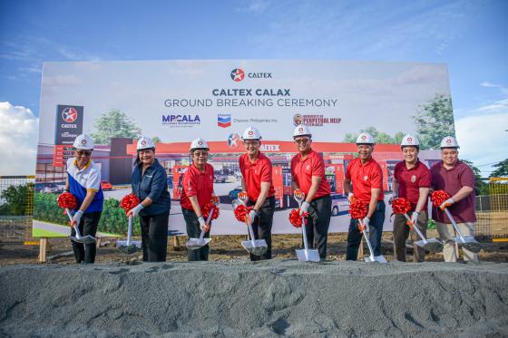 First-ever gas station in CALAX rising soon image