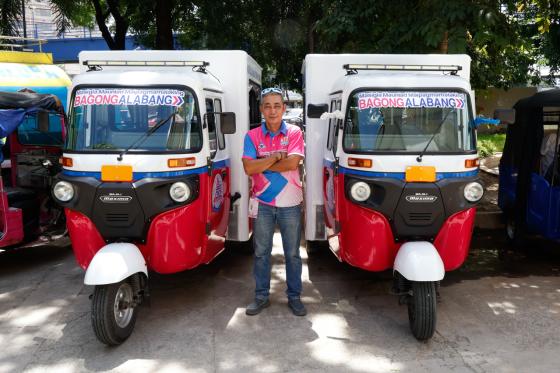 Bajaj Maxima Cargo powers Barangay Alabang patrols Bajaj Maxima Cargo powers Barangay Alabang patrols image