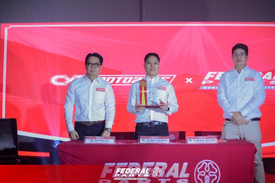 Federal Parts now in the PH, names CXP Motozone as distributor Federal Parts now in the PH, names CXP Motozone as distributor image