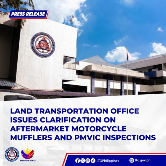 LTO: MV inspection report does not certify legality of aftermarket component LTO: MV inspection report does not certify legality of aftermarket component image