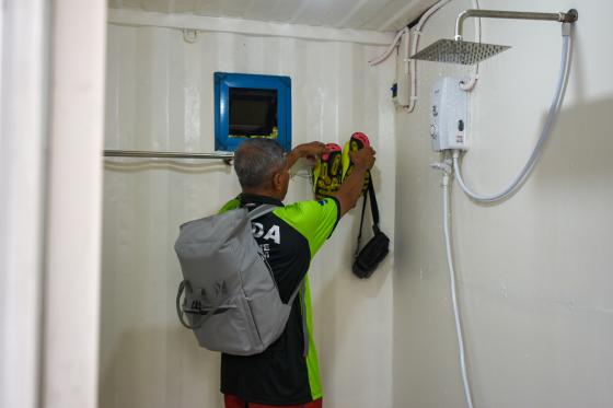 FREE shower rooms for bike-to-work commuters now open at MMDA FREE shower rooms for bike-to-work commuters now open at MMDA image