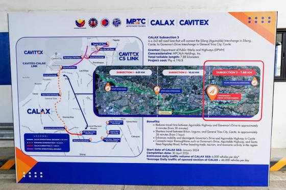CALAX Governor’s Drive now open to motorists image