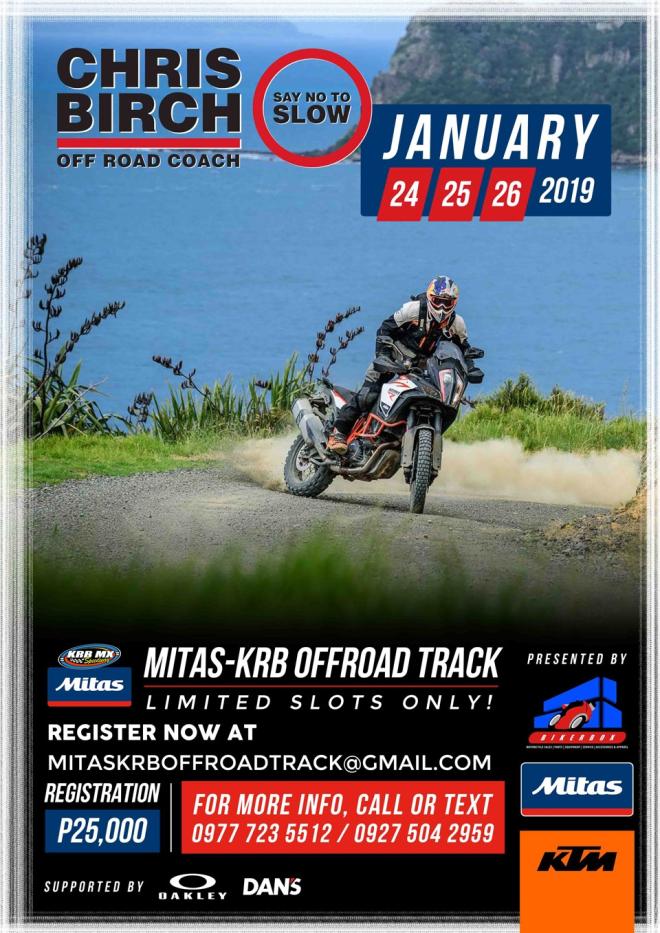 Chris Birch coming to the Philippines to teach enduro riding image