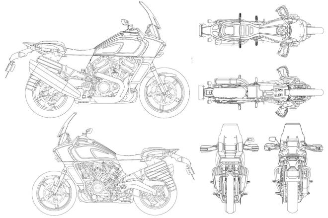 Harley-Davidson files EU patents for new non-cruisers image