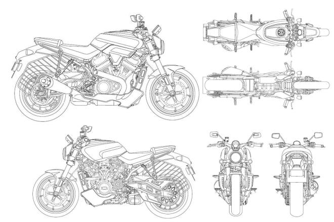 Harley-Davidson files EU patents for new non-cruisers image