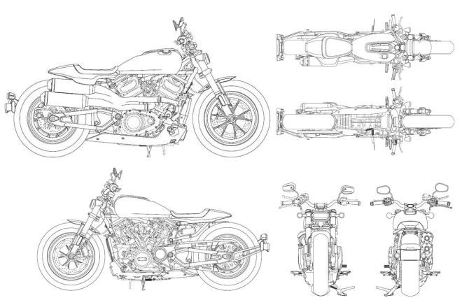 Harley-Davidson files EU patents for new non-cruisers image