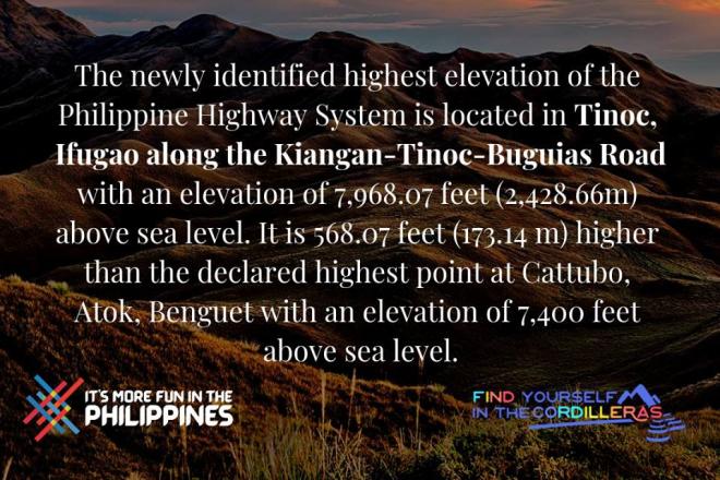 New Philippine Highway Highest Point identified image