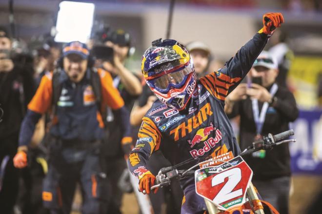 Webb wins KTM