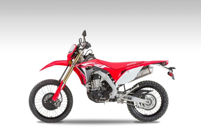 Honda teases us with the 2020 CRF 450L image