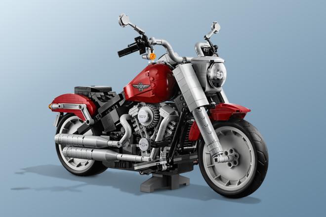 Lego reveals Harley-Davidson Fat Boy Creator Expert model image