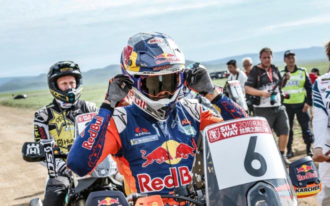1-2 finish for Red Bull-KTM at the 2019 Silkway Rally Stage 4 image