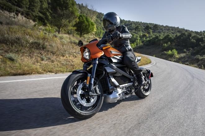 Harley-Davidson LiveWire takes on Goodwood Hillclimb image